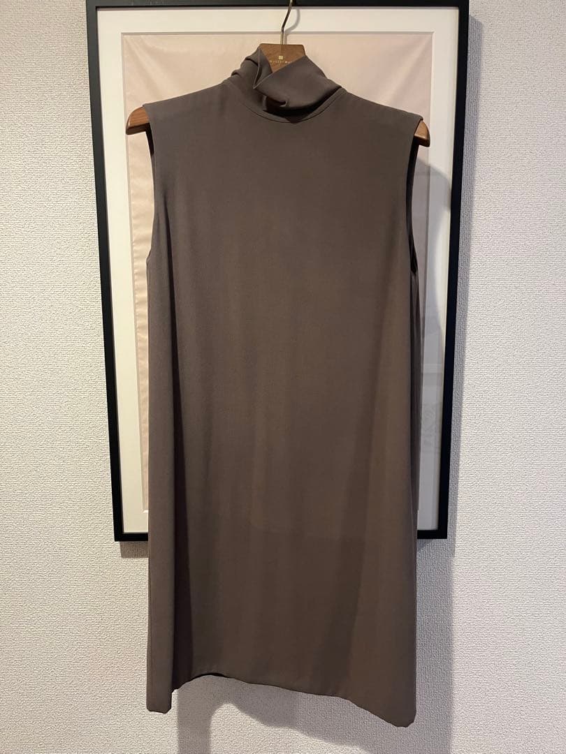 【HERMES/エルメス】ノースリーブ　ワンピース　結婚式　ドレス