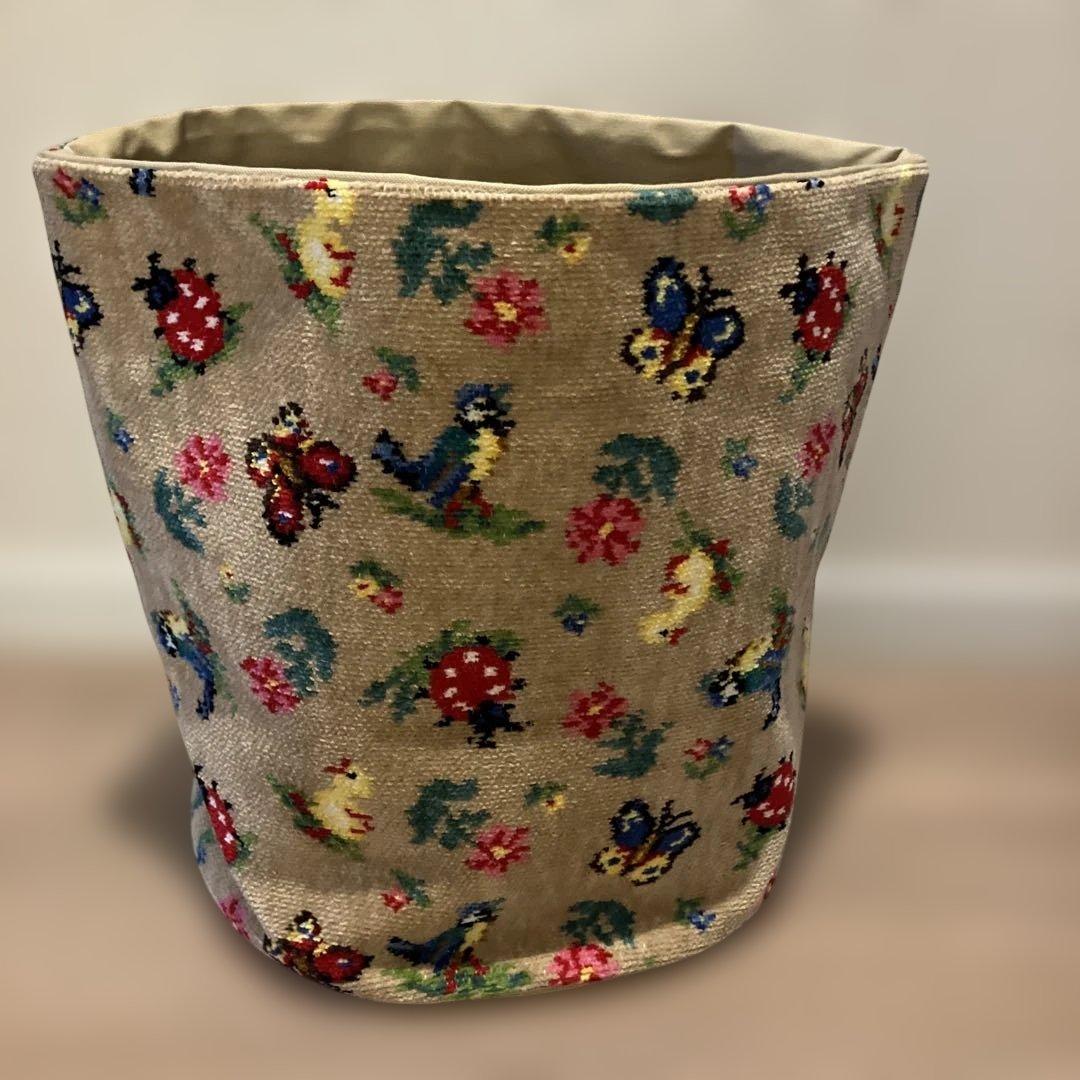 フェイラー ハイジ ベージュ ファブリックバスケット 大