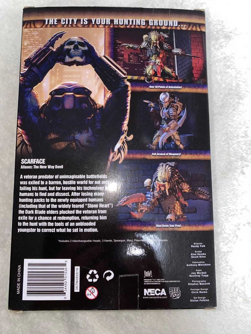 NECA ネカ スカーフェイス プレデター エイリアン