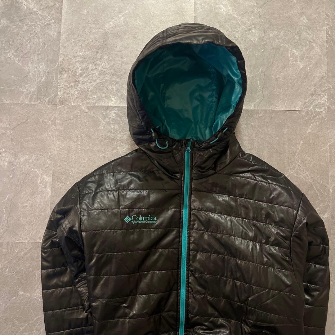 【極美品✨】Columbia ダウンジャケット パフダウン　ブラック　M