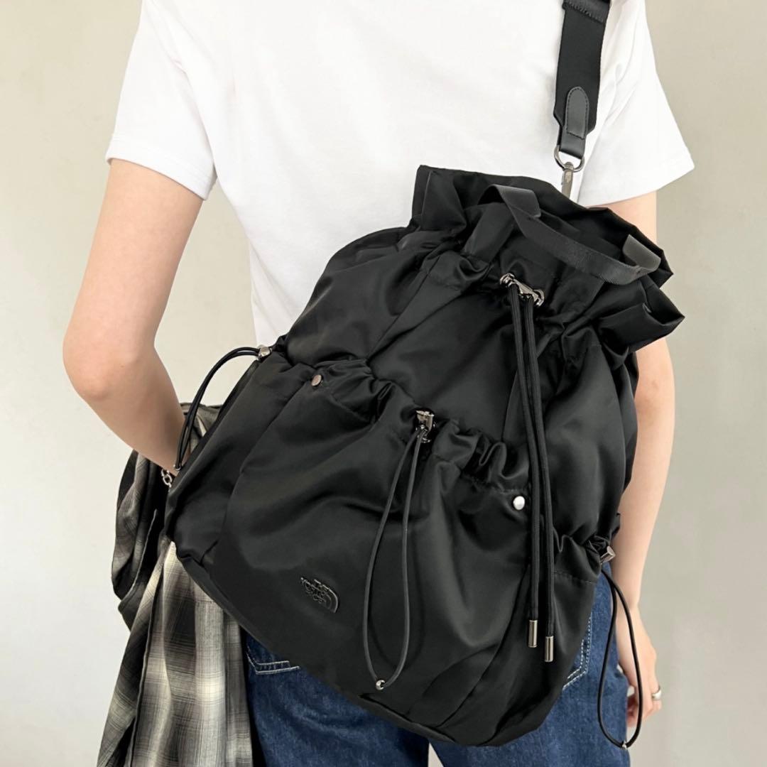 大人気！韓国限定✨ノースフェイス Bonney Pack M ブラック　新作