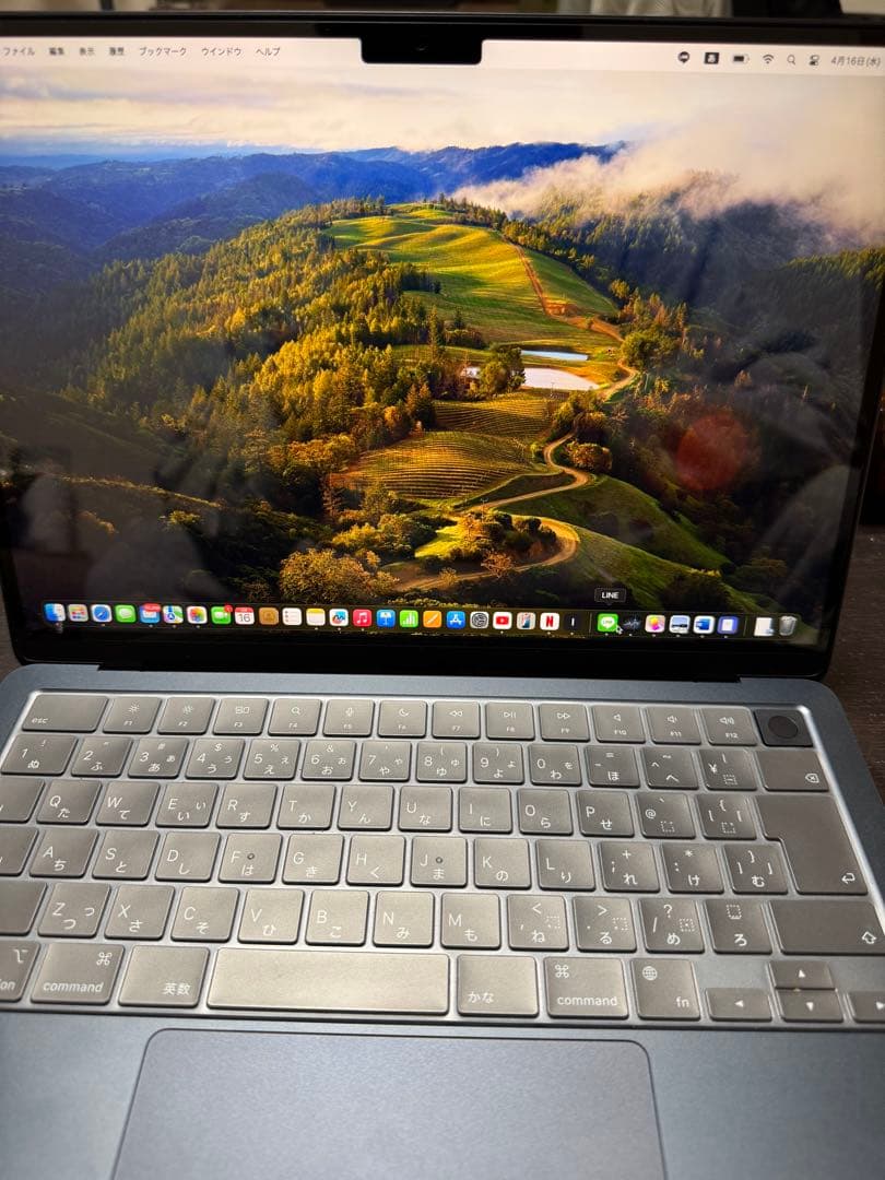 Mac book air 13インチM2 メモリ16GB 256GB SSD
