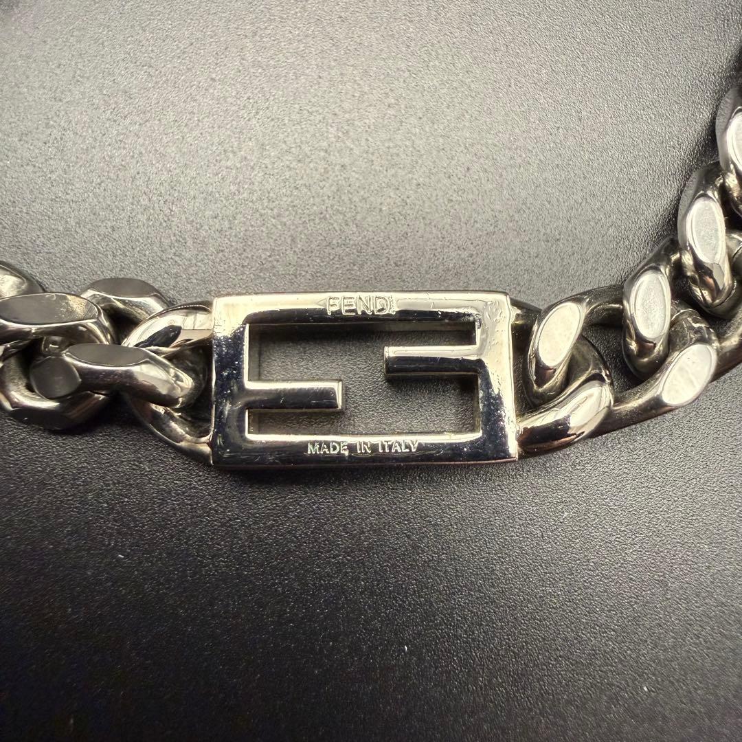 【美品】FENDI バゲット ネックレス　目黒蓮 着用モデル