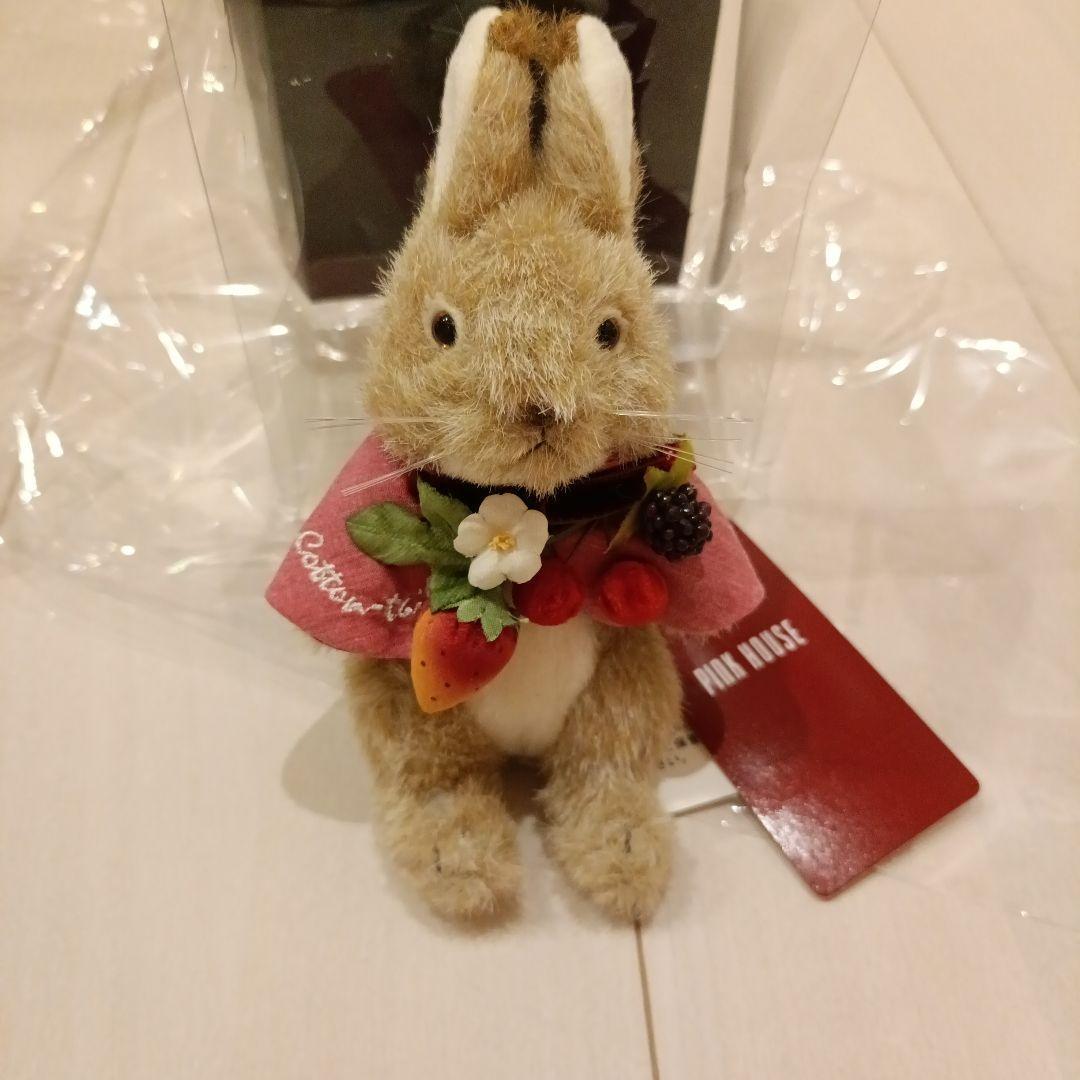 ピンクハウス　ピーターラビット　カトンテールコサージュ