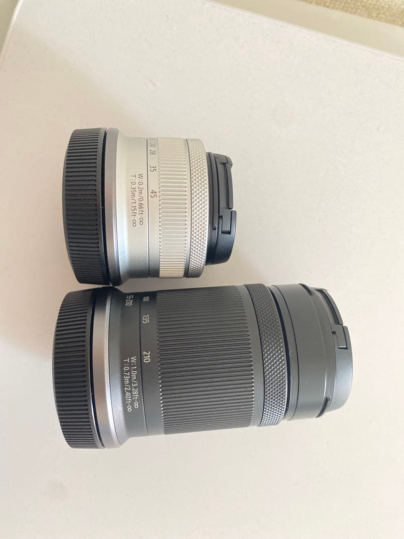 Canon RF S18-45mm & RF S55-210mm ズームレンズ