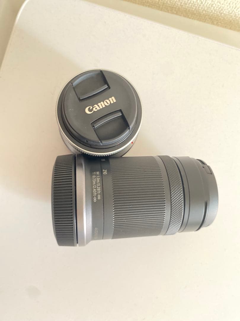 Canon RF S18-45mm & RF S55-210mm ズームレンズ