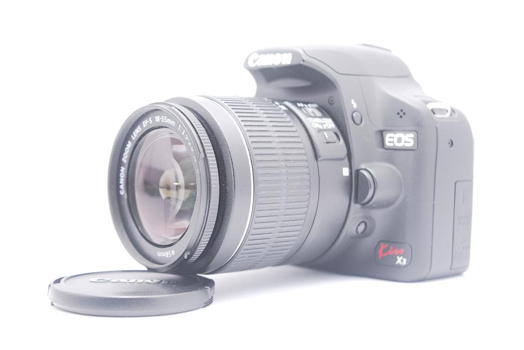 ✨バッテリーグリップ＆バッテリー×３個付き✨Canon kiss X3✨S数極少