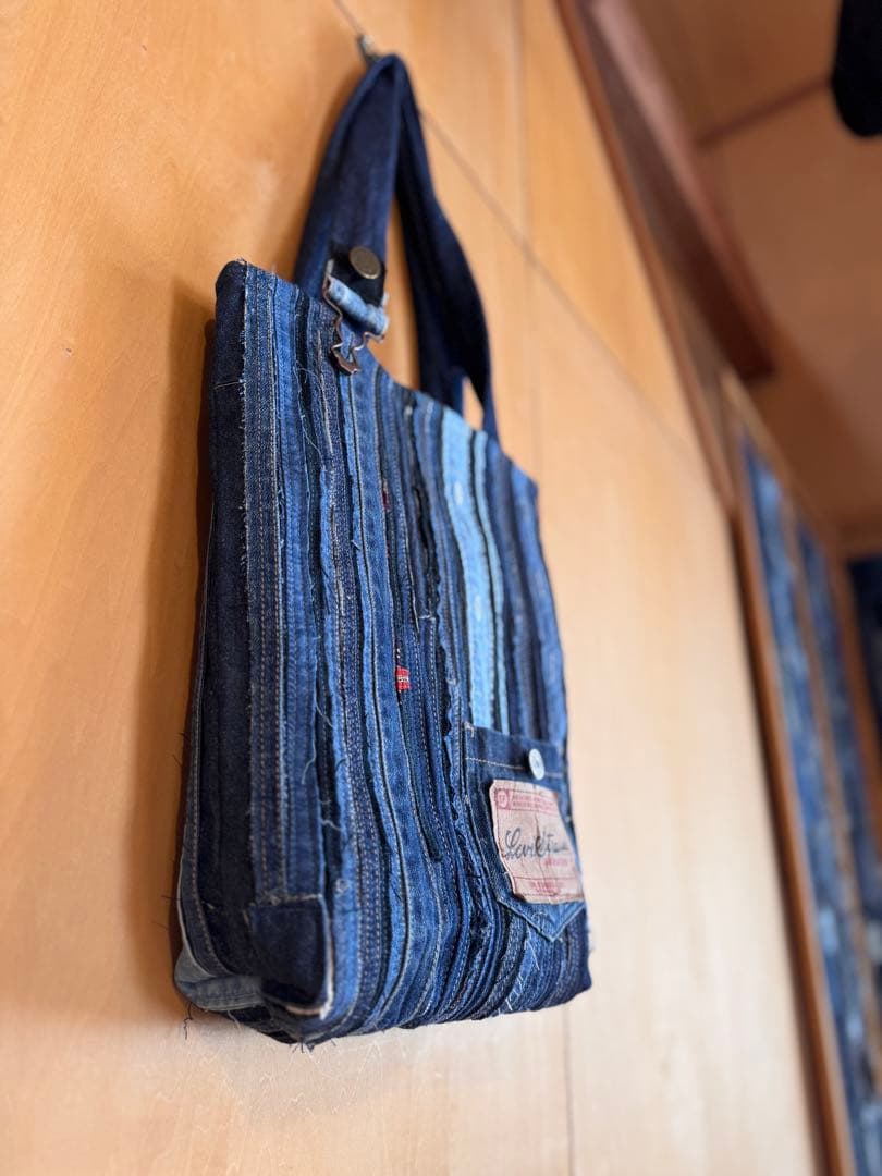 ●期間限定早割価格●SAYOCAFE、デニム再構築のオリジナルバッグ