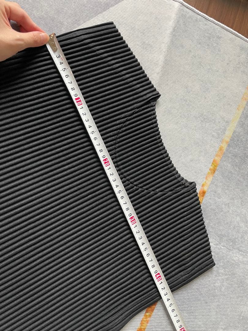 【極美品】HOMME PLISSÉ ISSEY MIYAKE プリーツベスト