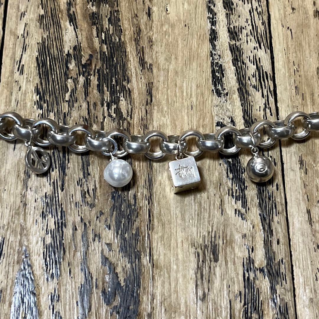 アクセサリー STUSSY Icon Charm Bracelet