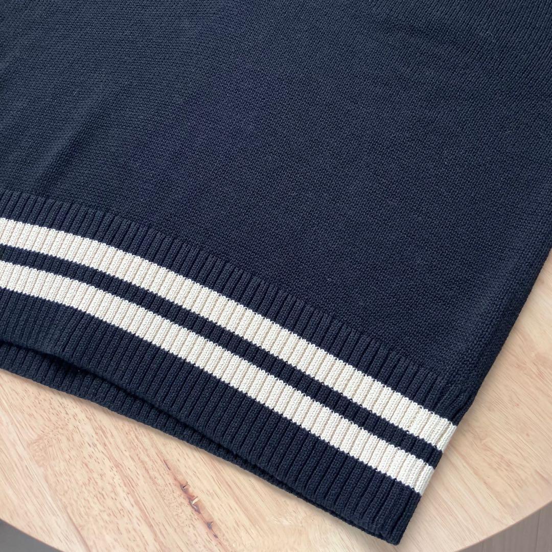 【新品】【2024SS】L'ESSAGラインVネックプルオーバー ニット