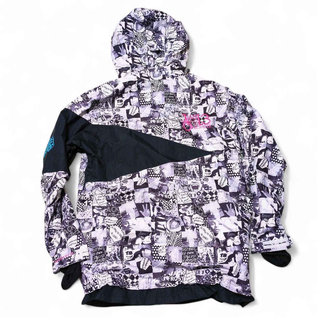 【クリーニング済】JACK FROST 13 スノーボードウェア 上下セット L