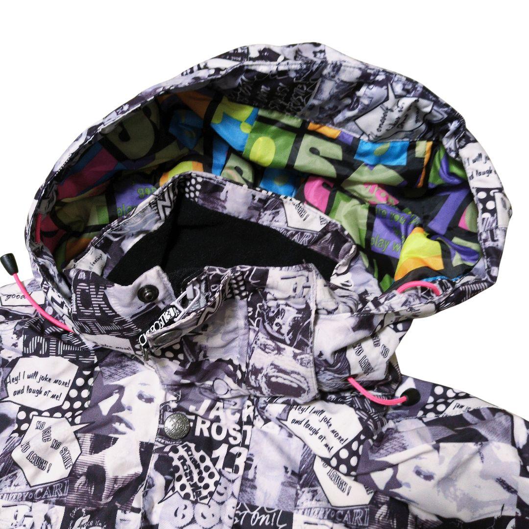 【クリーニング済】JACK FROST 13 スノーボードウェア 上下セット L