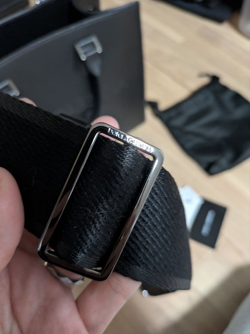 DOLCE & GABBANA ブラック トートバッグ