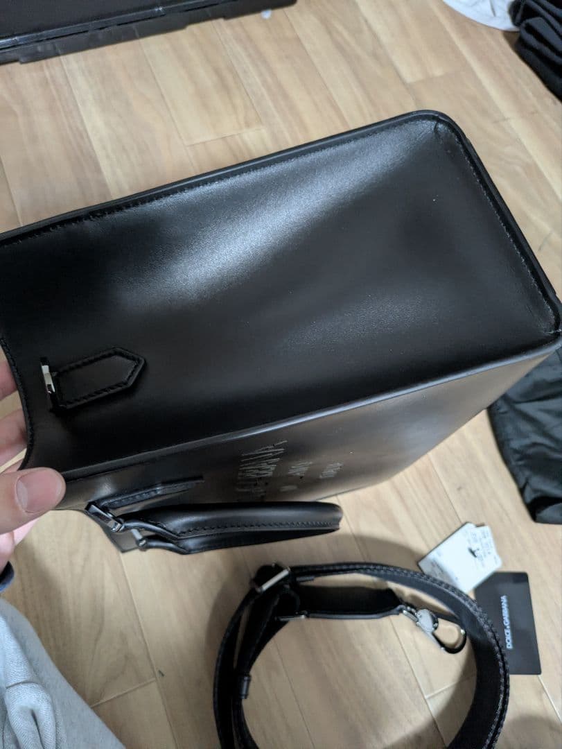 DOLCE & GABBANA ブラック トートバッグ