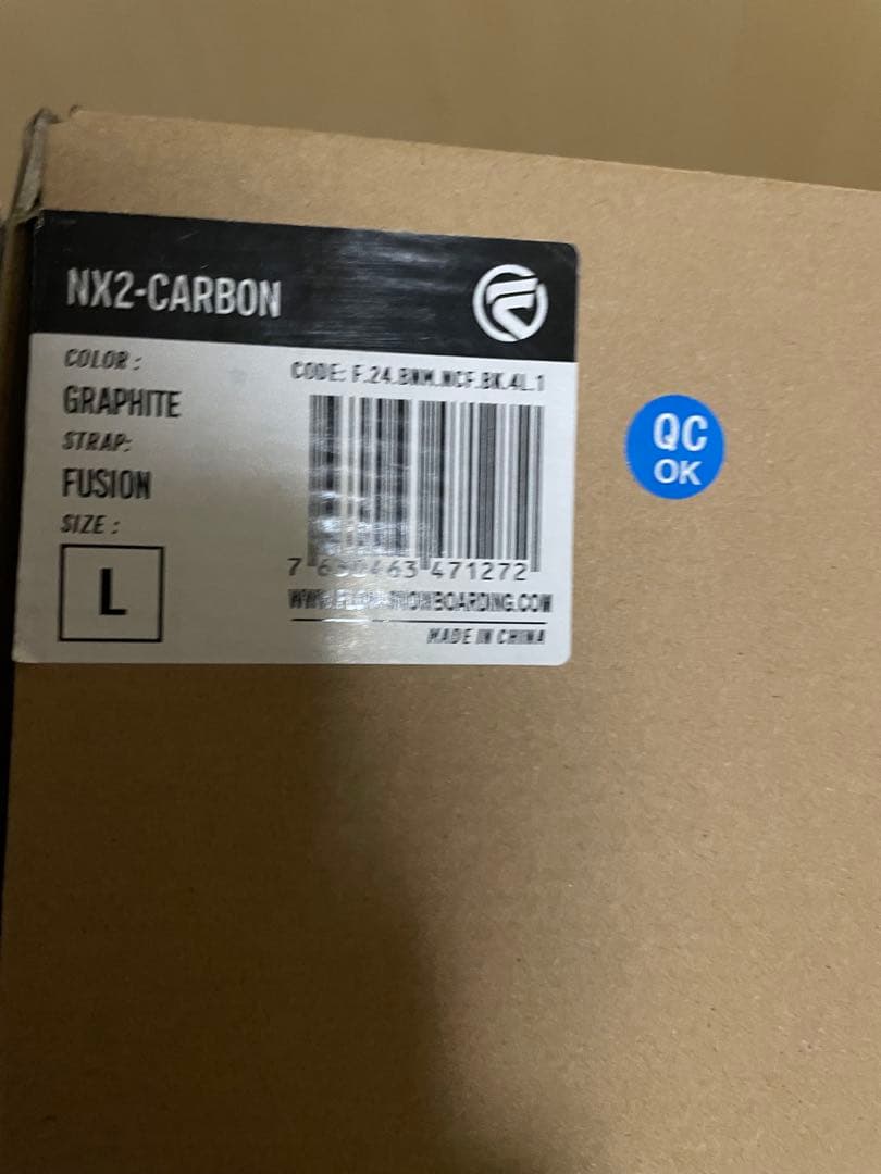 (専用)FLOW nx2-carbon fusion 23-24 Lサイズ