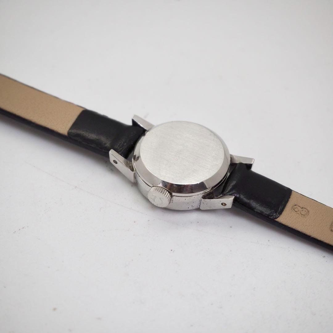 376 稼働 OMEGA　時計　デビル　レディース　手巻き　カットガラス