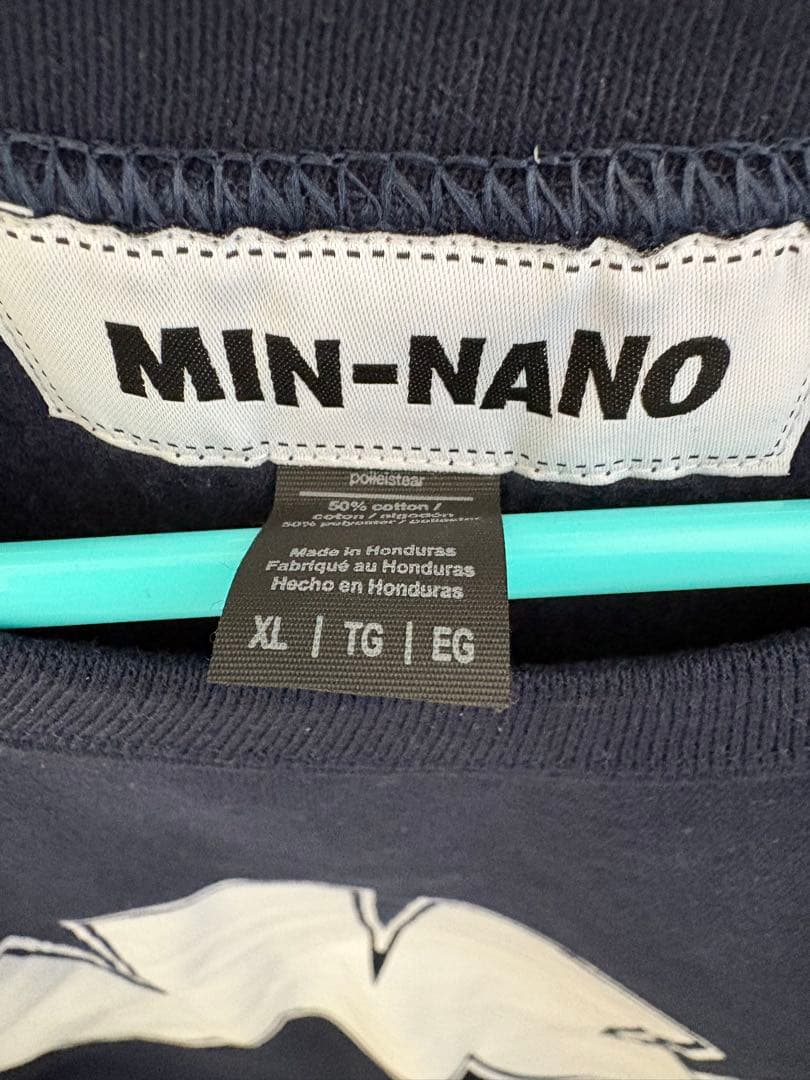 wake sapporo MINNANO スウェット ネイビー サイズXL