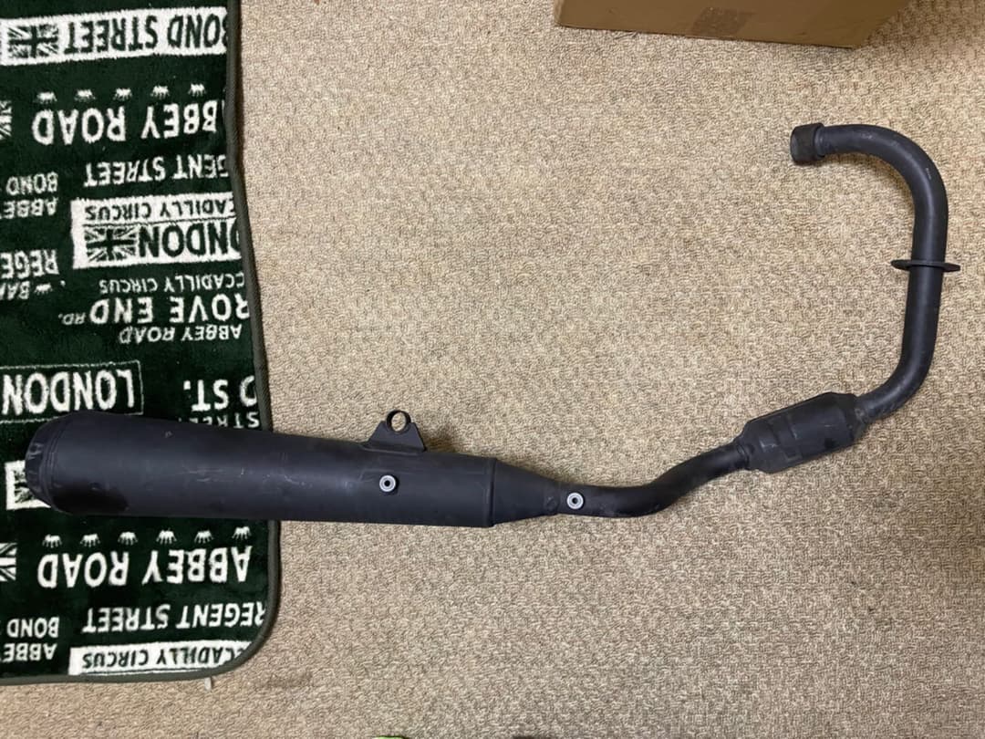 ホンダ エイプ 純正マフラー