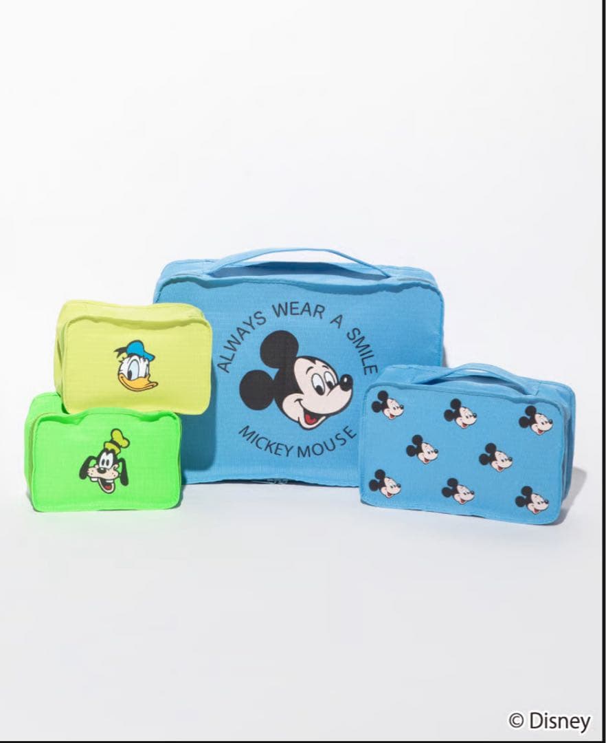 【新品】WCJ ミッキートラベルバックセット