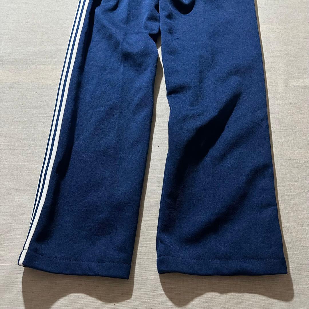 80s ビンテージ adidas トラックパンツ ジャージ デサント L
