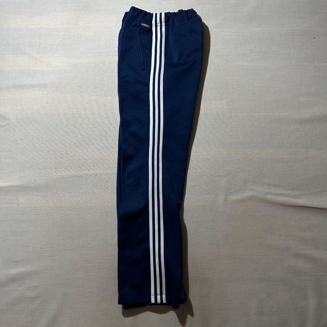 80s ビンテージ adidas トラックパンツ ジャージ デサント L
