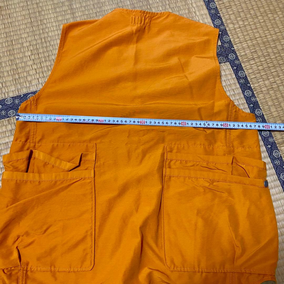 ササフラス ハンティングベスト XL オレンジ