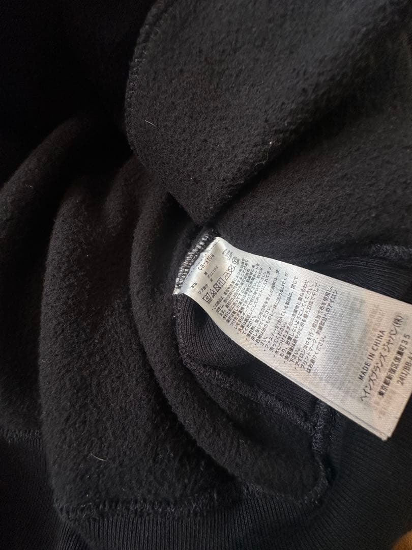 美品N.Hoolywood x ChampionコラボパーカーXL黒