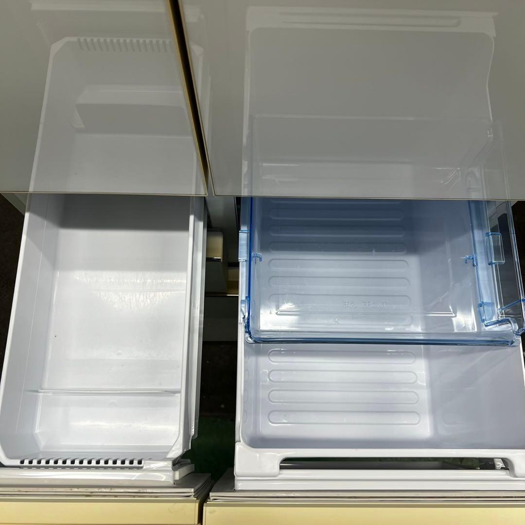 ★878　冷蔵庫　シャープ　大型　500ℓ級　大容量　白　安い　中古　設置無料