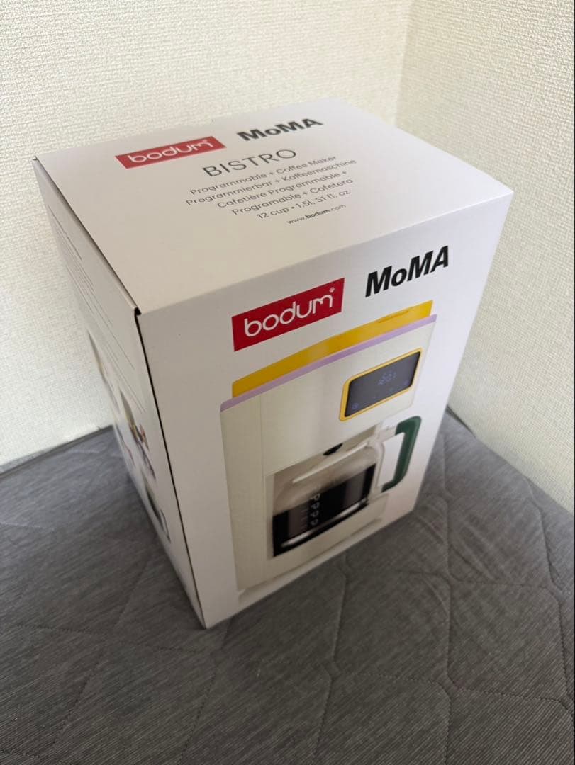 新品未開封 ボダム BODUM BISTRO MoMA 電動コーヒーメーカー