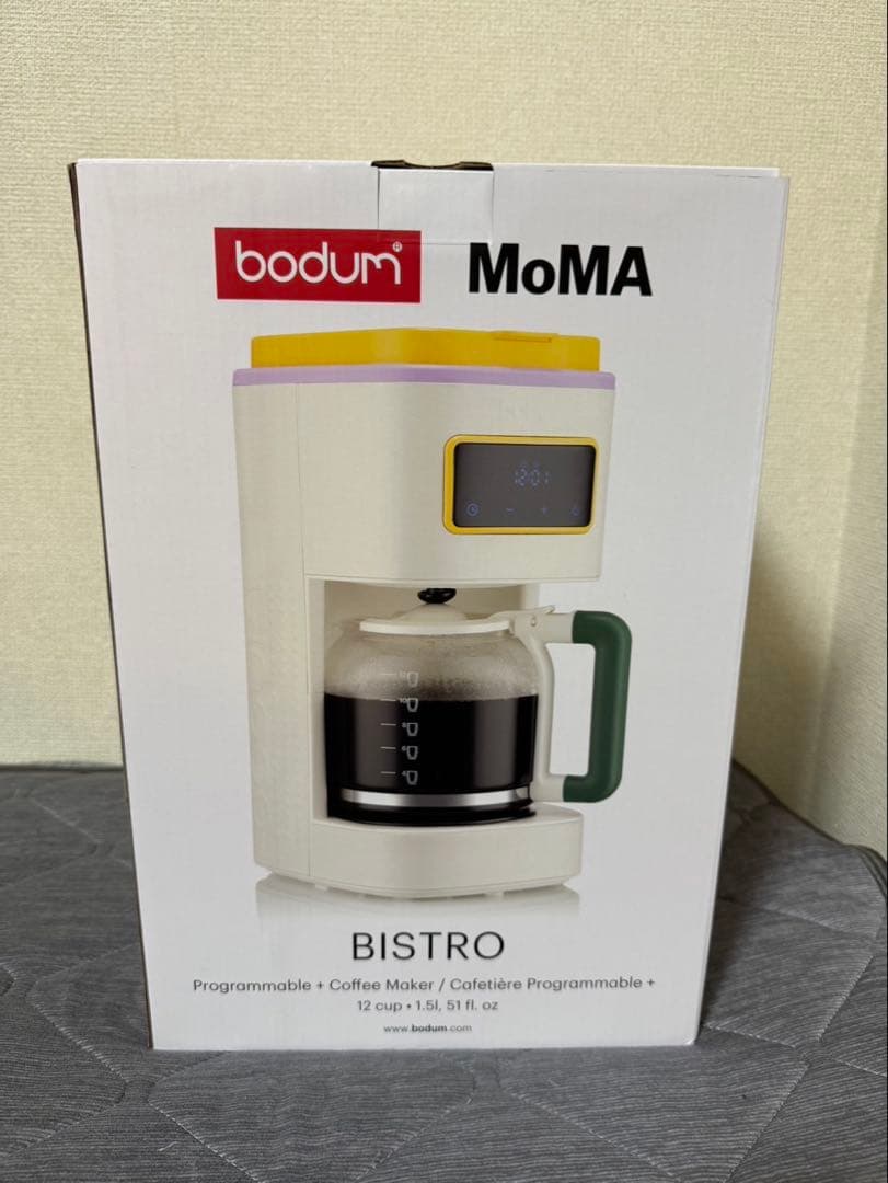 新品未開封 ボダム BODUM BISTRO MoMA 電動コーヒーメーカー
