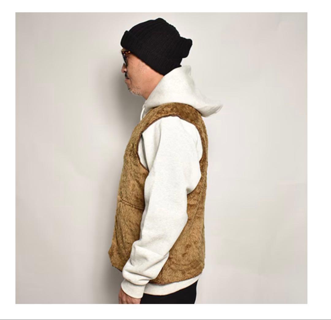 US オリジナル　Barbour フリースジップアップベスト ブラウン