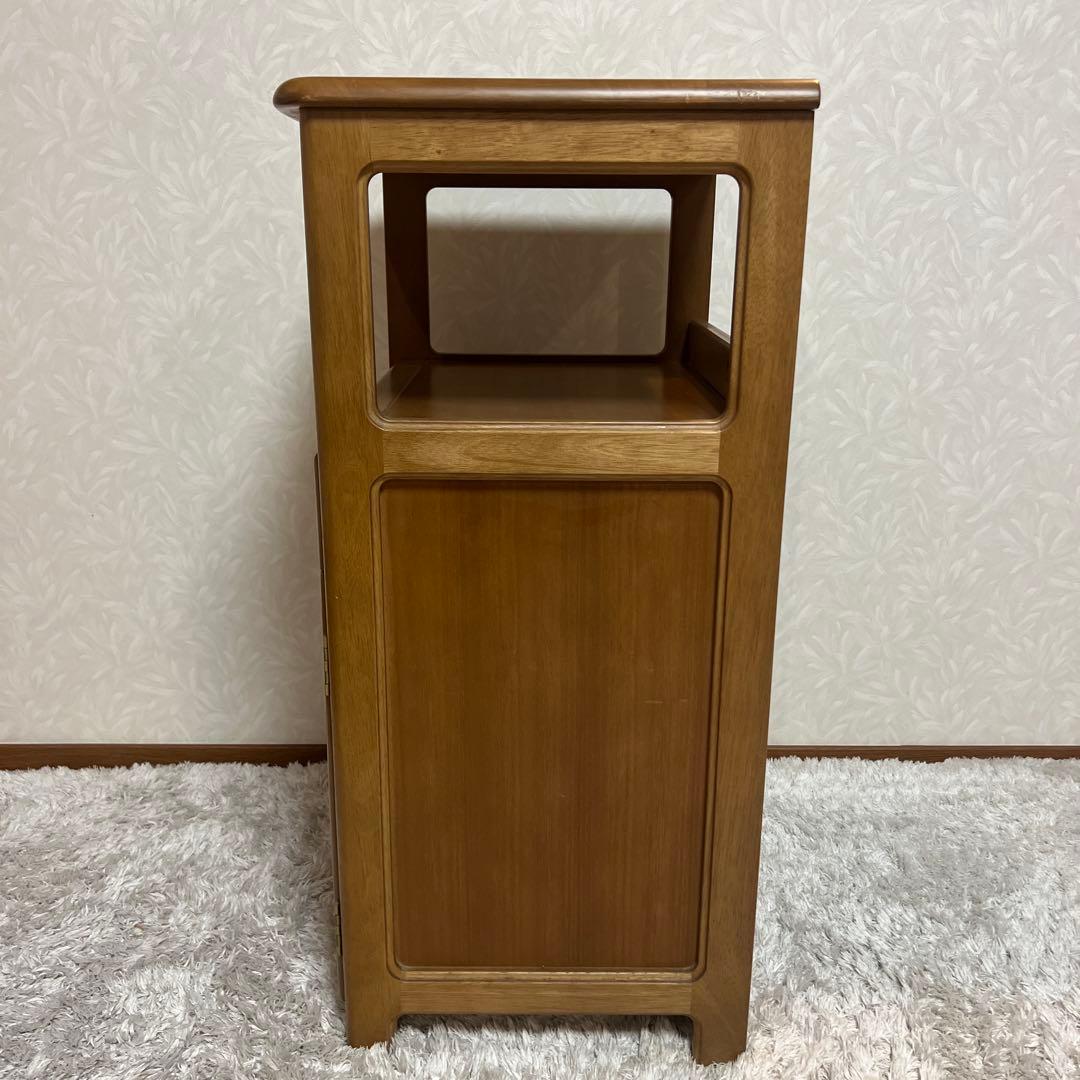 karimoku カリモク 家具 電話台 花台 飾り棚 高級家具 レンジ台