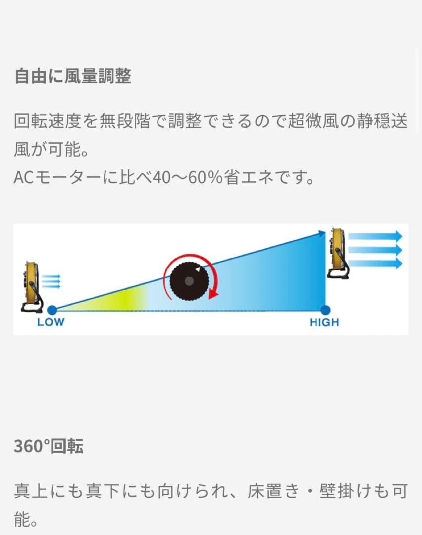 キャタピラー CAT 工場扇 50cm 業務用 扇風機 工事扇 サーキュレーター