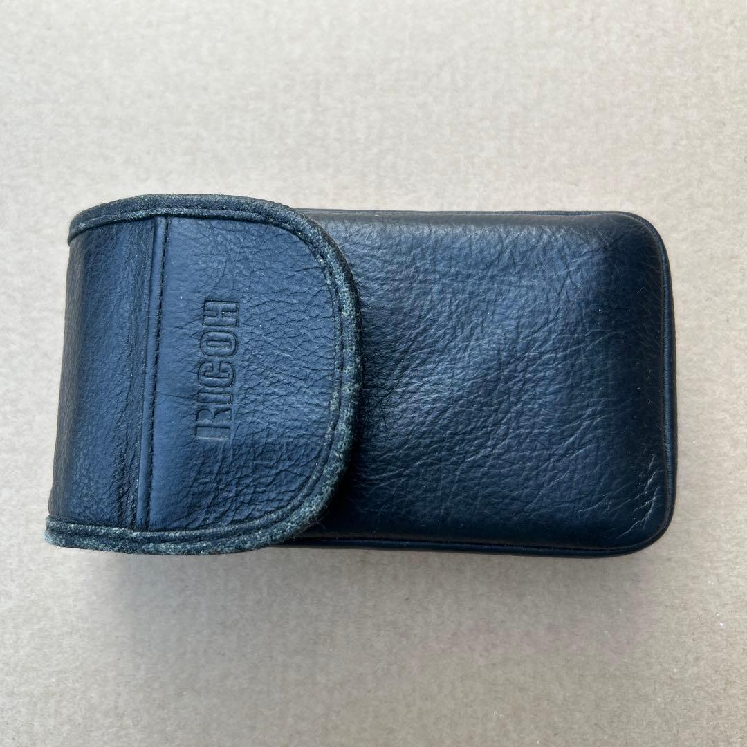 RICOH GR10 コンパクトフィルムカメラ　ブラック　レザーケース付