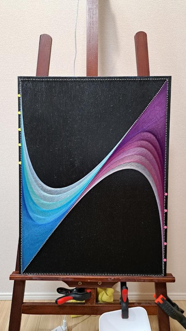 ストリングアート（儚い舞）