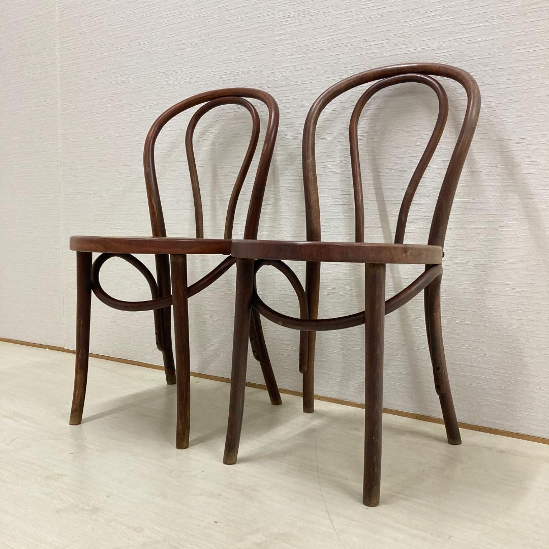 【マルニ】ベントウッドチェア ダイニングチェア　２脚セット 椅子