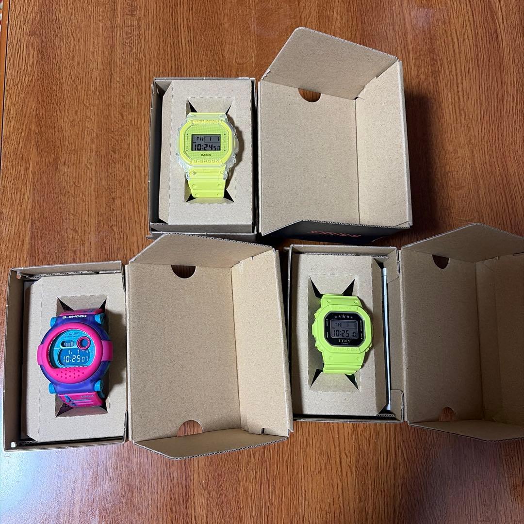 カシオ G-shock 2026福袋新品未使用　３本セット