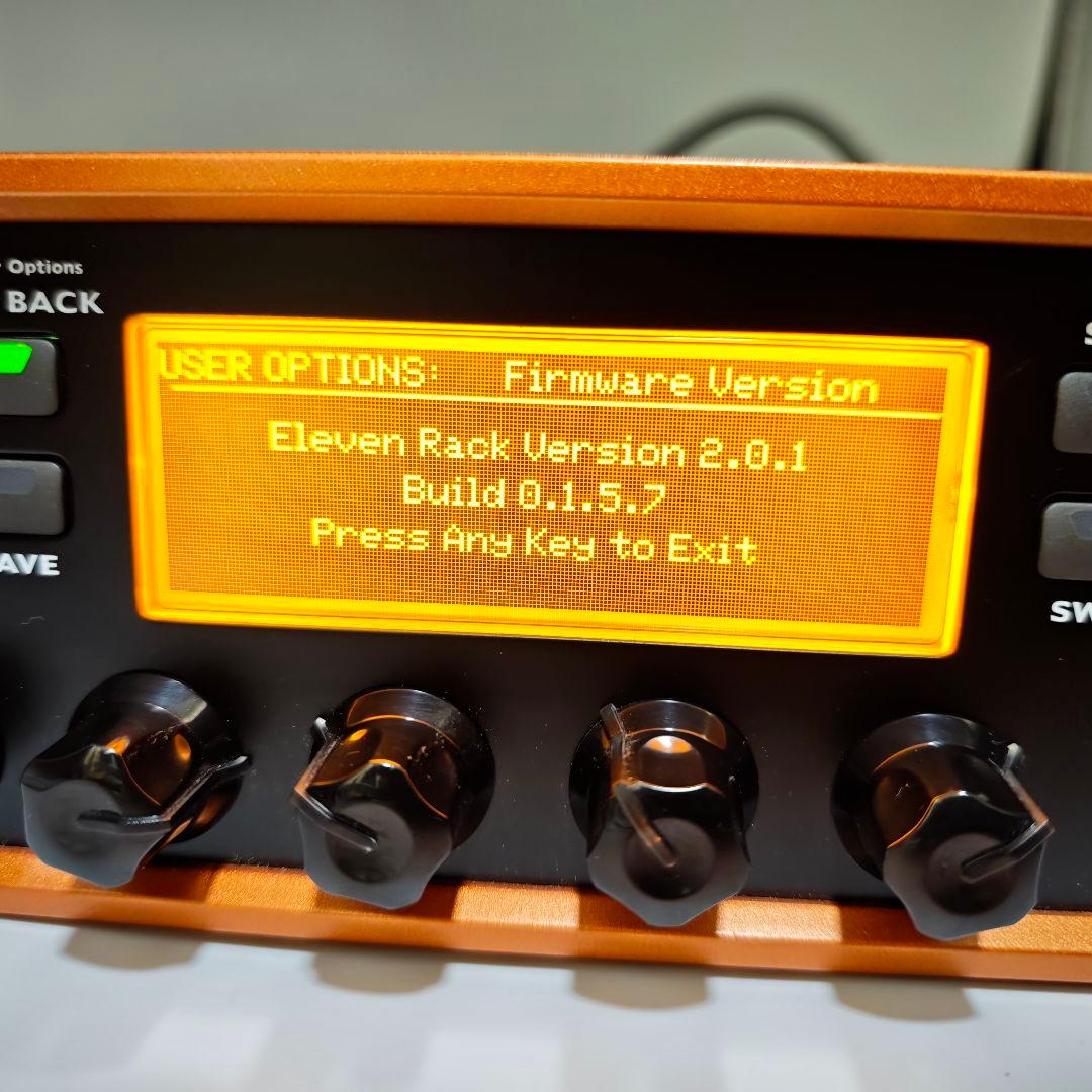 【完動品】Avid Eleven Rack エレキギター用プロセッサー