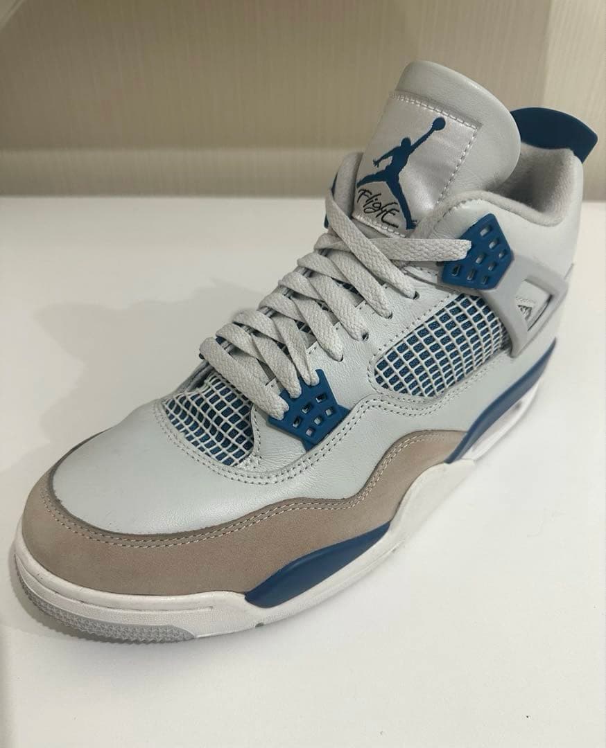 靴 air jordan 4 industrial blue