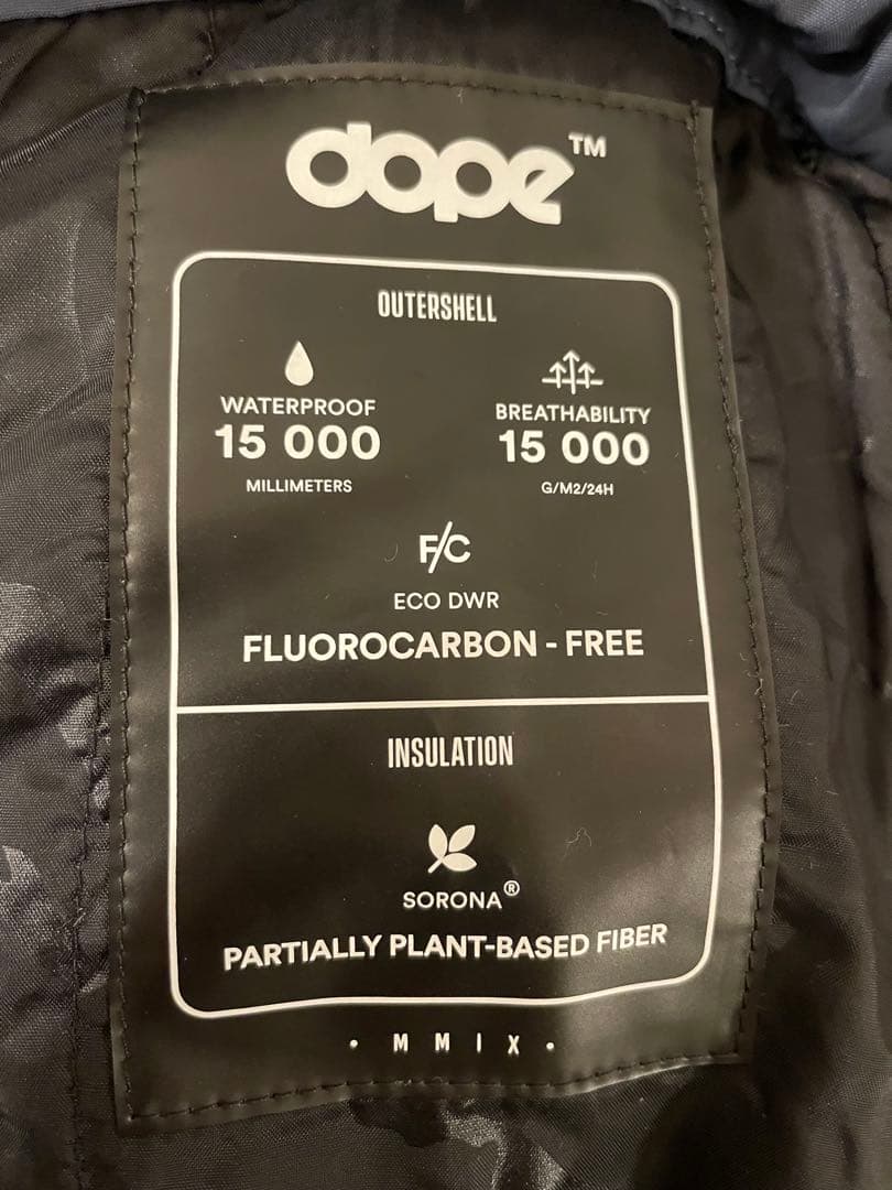   ドープスノー　スノーボードウェア ジャケット　パンツ