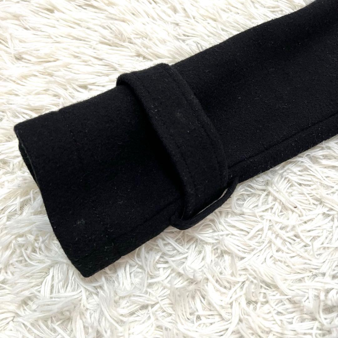 SOUMA様バーバリーブルーレーベル ダッフルコート チェック ロゴボタン