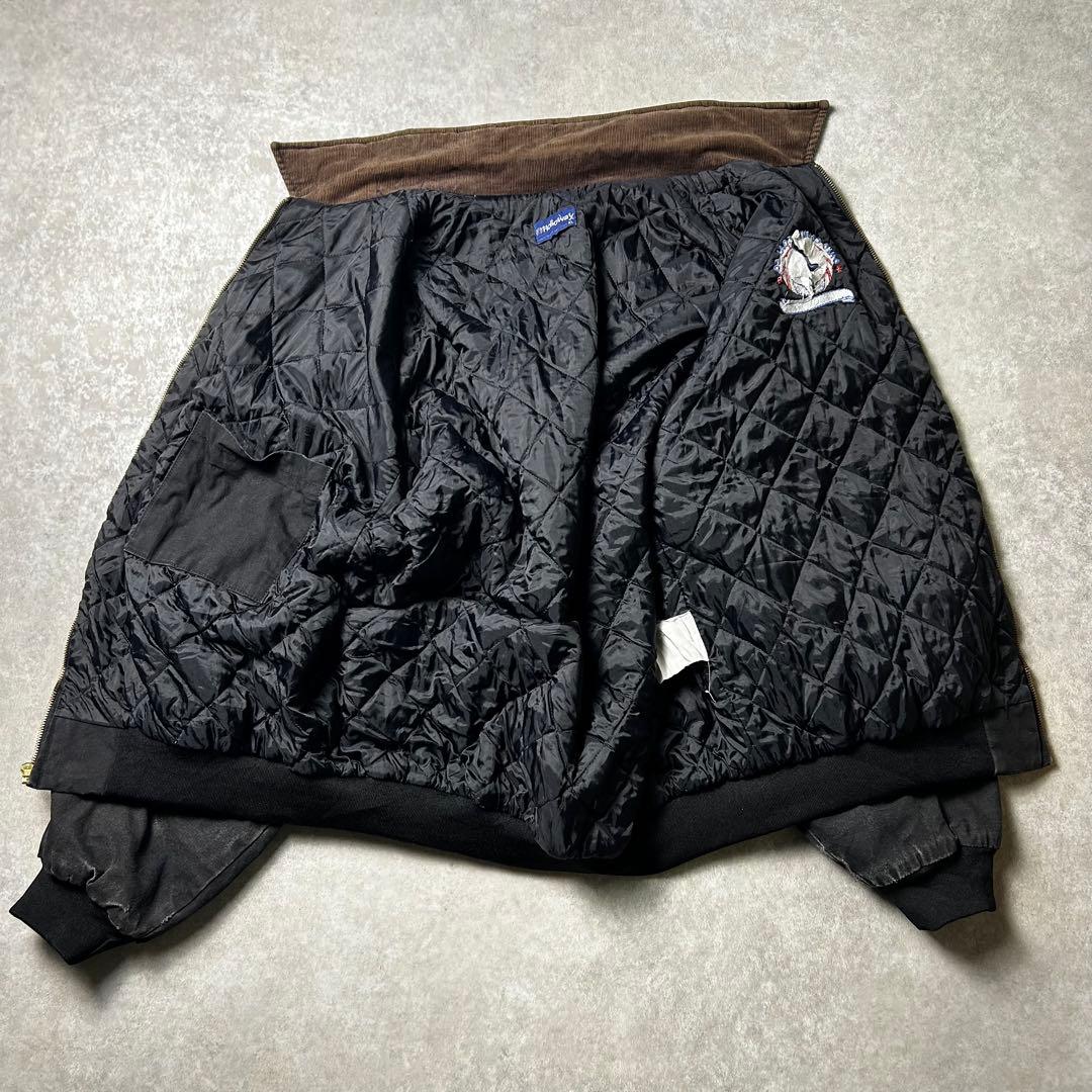 ケアンズ90s vintage USA製 ブラックダック 襟コーズ ボンバ