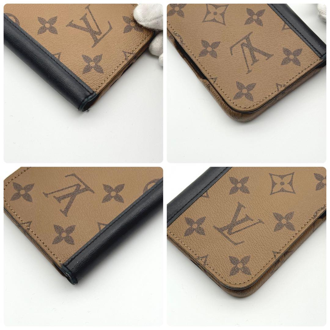 ルイヴィトン iPhone15 pro ケース フォリオ リバース モノグラム