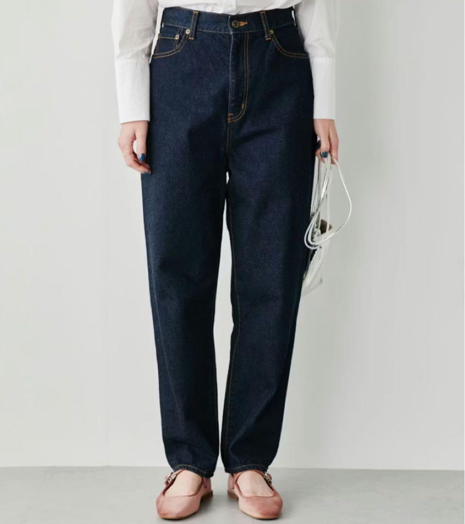 北欧　暮らしの道具店　大人のテーパードデニム