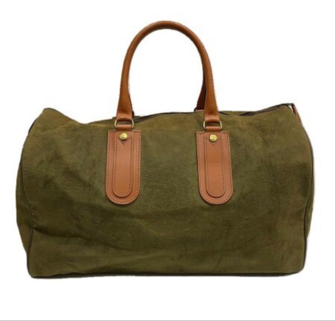 GLEN ボストンバッグ グリーン