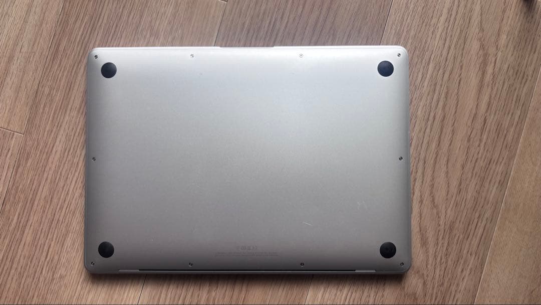 m1 macbook air メモリ8G SSD256 最大容量81%