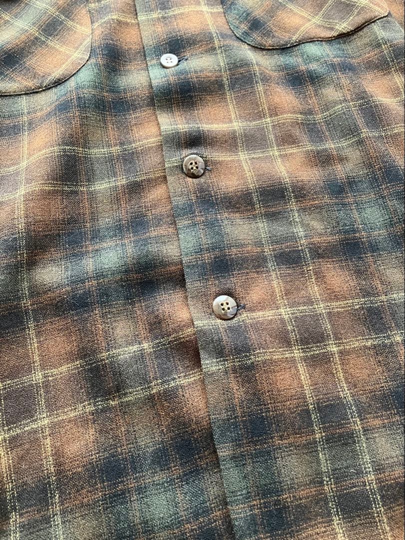 カ*エ様 Pendleton ペンドルトン　ボードシャツ　60s 50s オンブ
