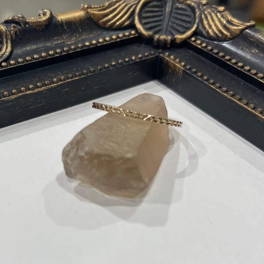 ココシュニック K10 カットワーク極光細 リング　12号