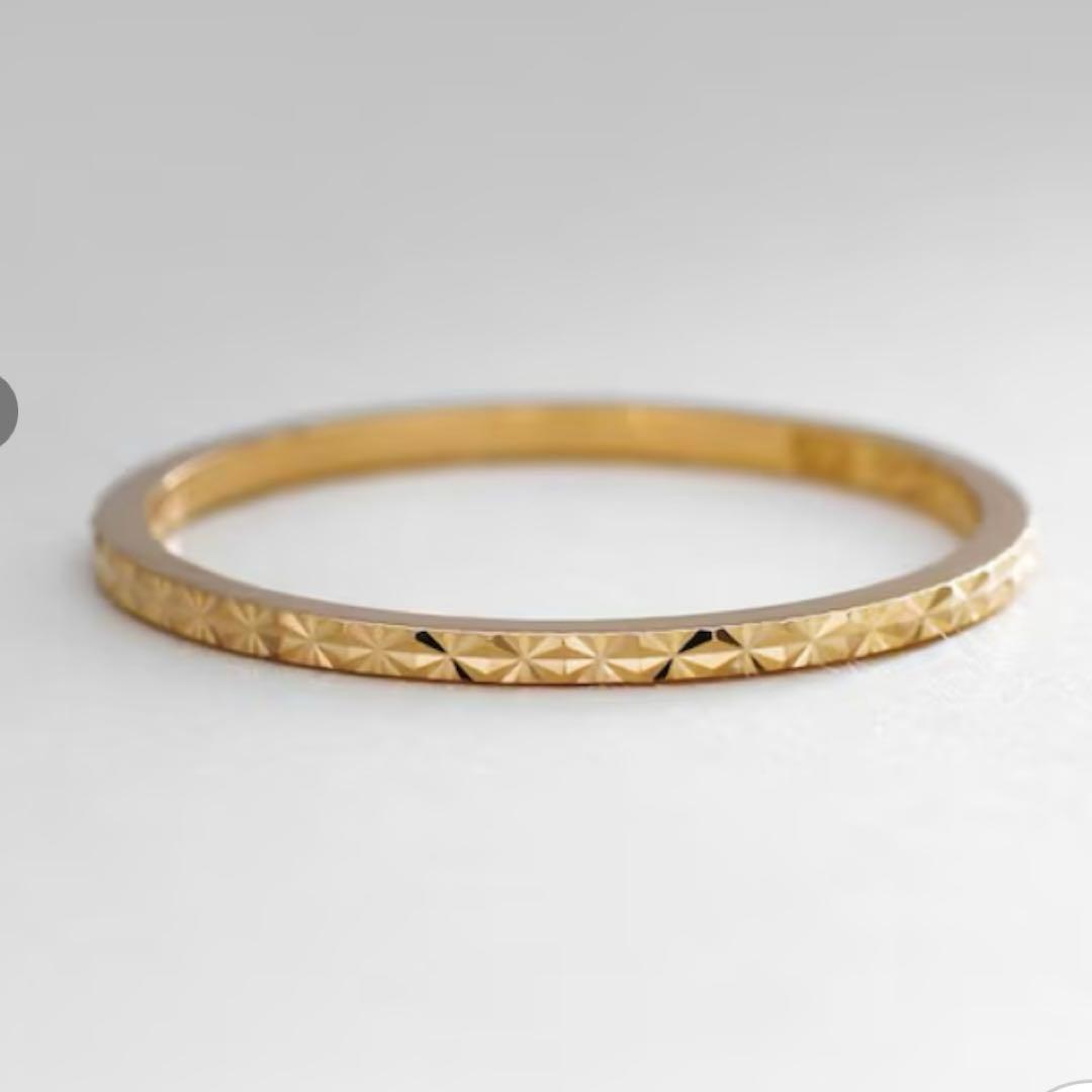 ココシュニック K10 カットワーク極光細 リング　12号